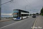 Autobus à deux étages MAN Lion 's City DD 513
ici au Mont-sur-Lausanne Martines 
Le 09 Août 2019