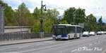 Autobus Articulé Neoplan Centroliner 616
Ici à Lausanne Pont Chauderon
Le 01 Mai 2012