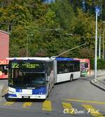 Autobus Articulé Neoplan Centroliner 621
Ici à Lausanne Bellevaux
Le 04 Septembre 2012