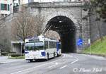 Trolleybus Naw/Lauber 791
Ici à Lausanne Tunnel
Le 08 Mars 2016