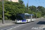Autobus articulé Lion's City GL 652  Ici à Paudex, Marronnier  le 7 Août 2020
