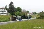 Autobus articulé mercedes-benz Citaro 561  Ici à Epalinges, Ballègue  le 15 Mai 2020