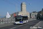 Autobus mercedes-benz Citaro K 327
Ici à Lausanne Grand pont
le 10 Avril 2020